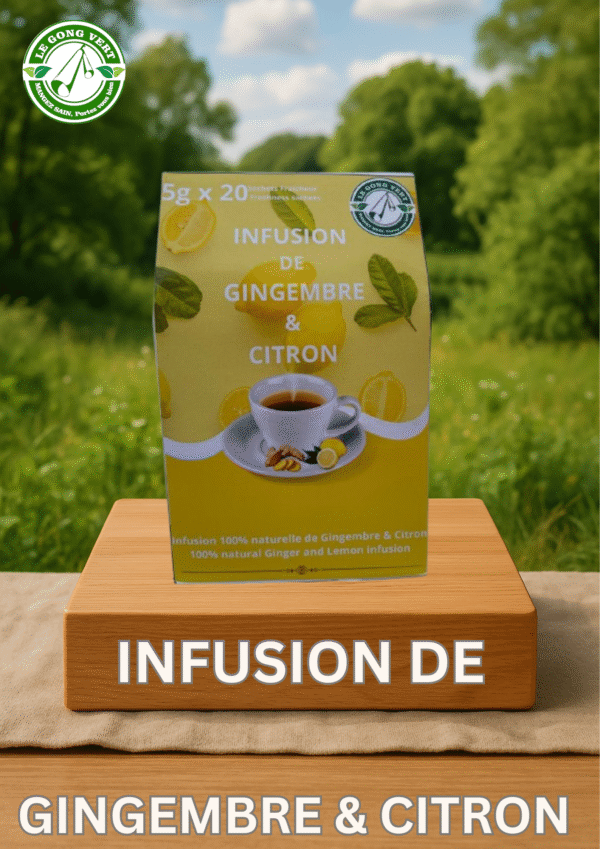 Gingembre Citron - Le coup de boost naturel