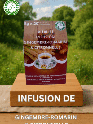 Vitalité (Gingembre - Romarin - Citronnelle) - L’équilibre parfait