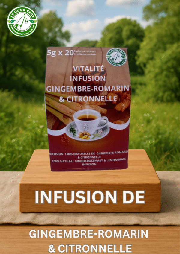 24 Vitalité (Gingembre - Romarin - Citronnelle) - L’équilibre parfait