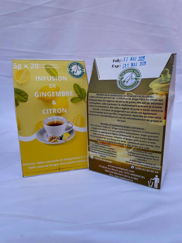 Gingembre Citron - Le coup de boost naturel