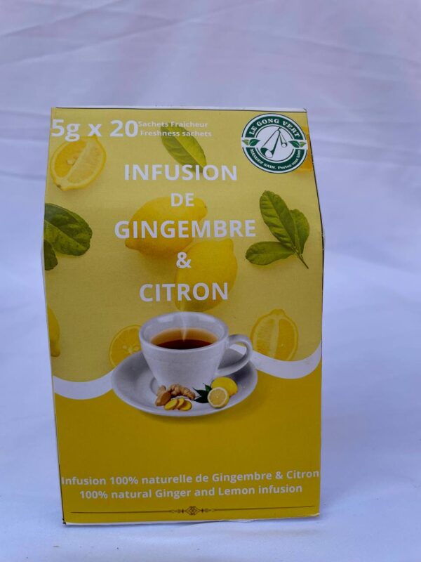 Gingembre Citron - Le coup de boost naturel