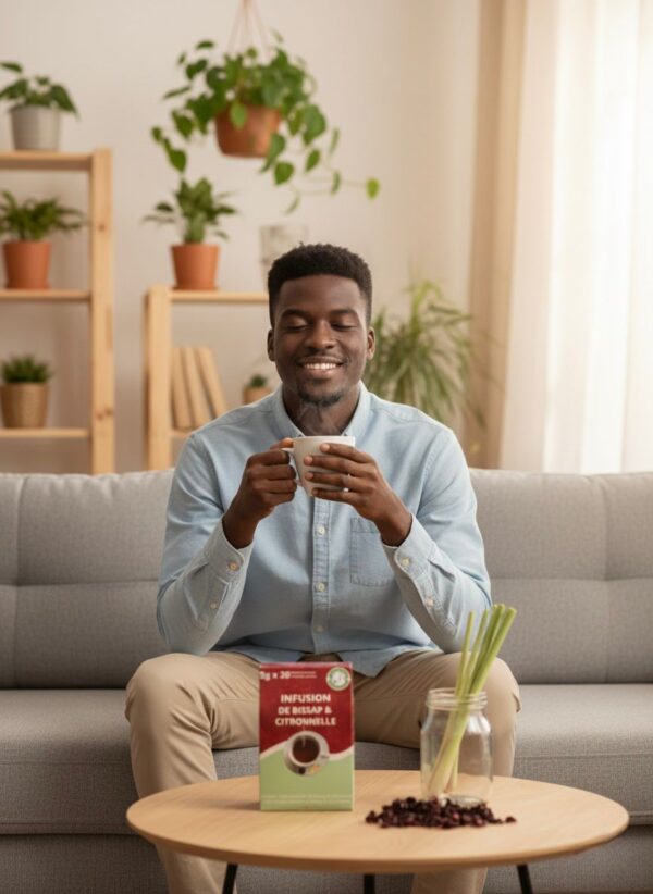 Bissap Citronnelle - L’infusion du cœur et de la sérénité